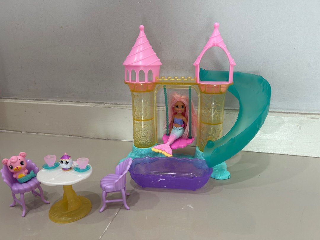 Barbie mermaid playground hot sale