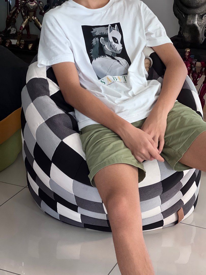 Paris Lazy Life Designer Beans Bag Lazy Sofa Chair Furniture Furniture Home Living Furniture Other Home Furniture on Carousell