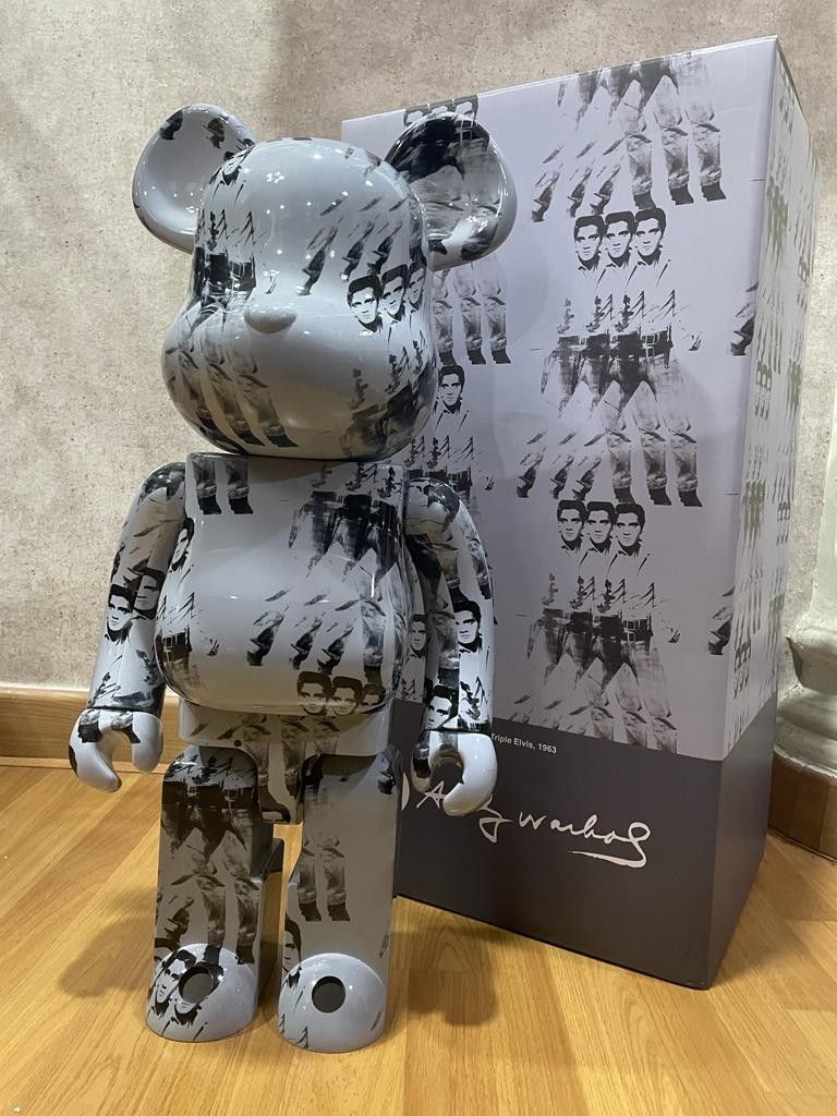 Bearbrick Andy Warhol's Elvis Presley 1000%