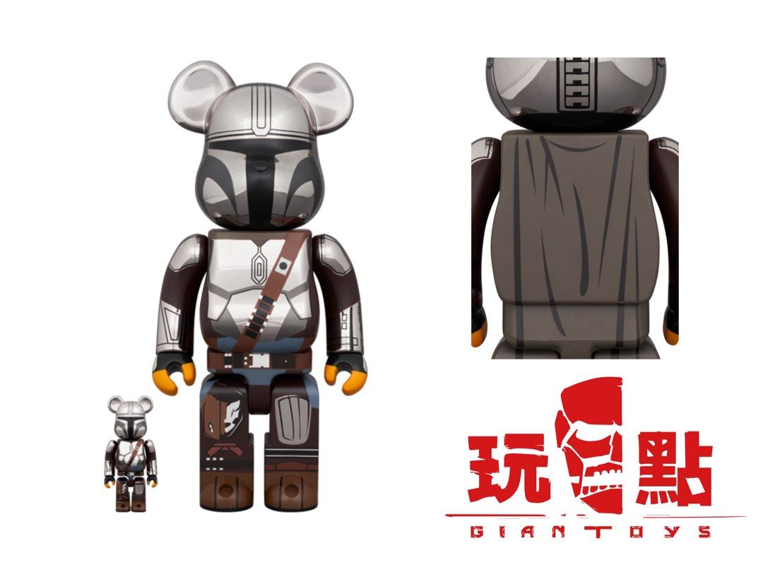 BE@RBRICK THE MANDALORIAN CHROME Ver. 1000％ - その他