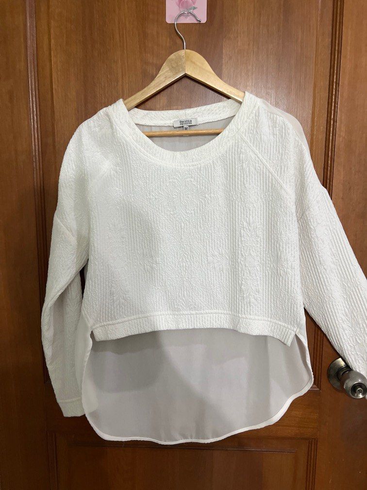 White long sleeve sweater 2025