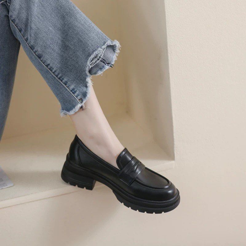 All black loafers discount womens