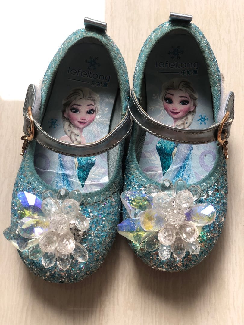Bling bling Elsa frozen shoes princess shoes