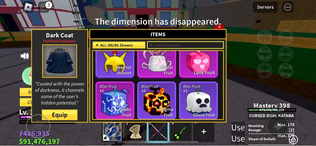 BLOX FRUIT ACCOUNT FOR SALE CDK AND MORE, Video Gaming, Video Games