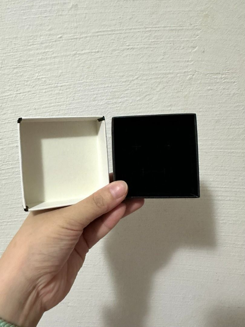 White jewelry clearance gift box