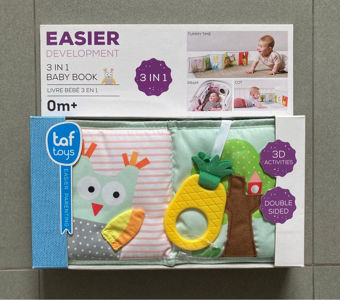 Livre bébé 3 en 1 TAF TOYS