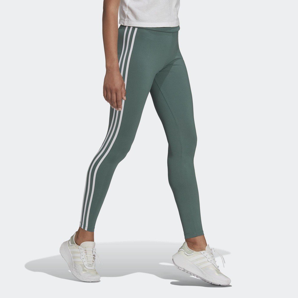 adidas Training Essentials High-Waisted 7/8 Leggings - Green | adidas GH