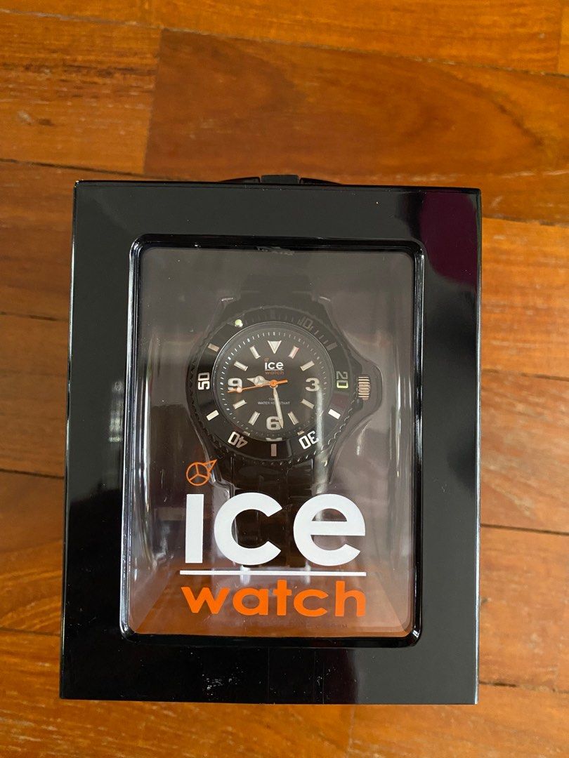 Black ice watch quartz shop