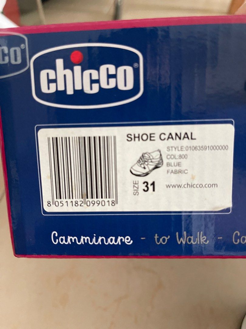Chicco shoes hotsell size chart