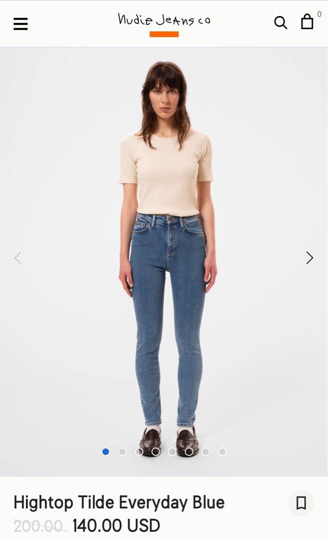 Nudie jeans high shop top tilde