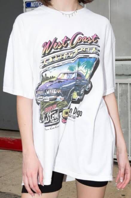 brandy melville west coast tee