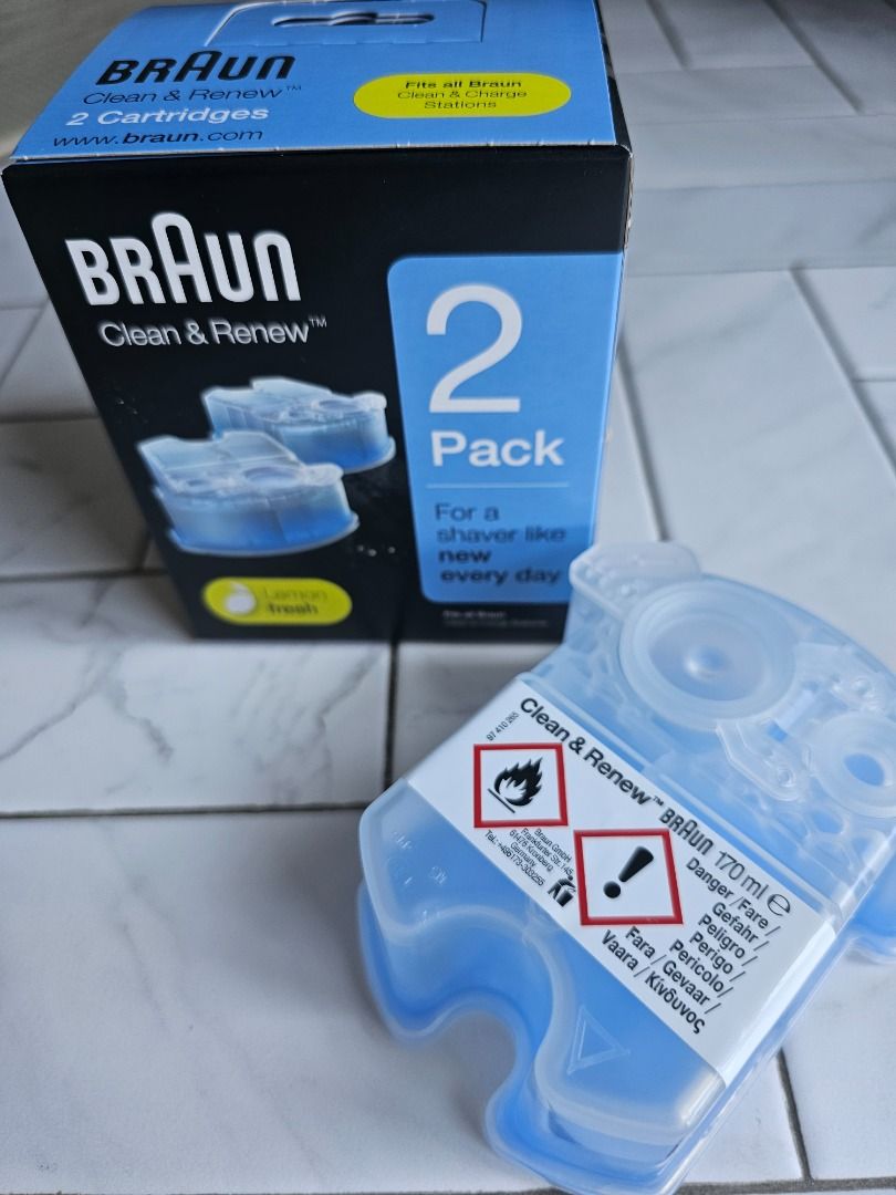 Braun Clean & Renew Cartridges, 3 pk.