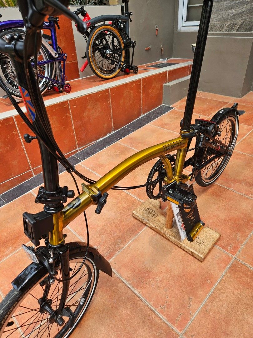 Brompton clearance gold edition