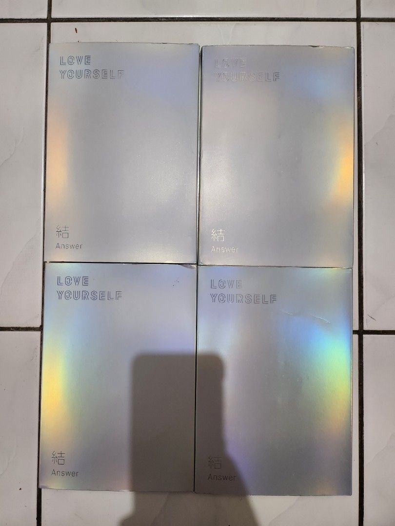 BTS 4TH ALBUM LOVE YOURSELF ANSWER