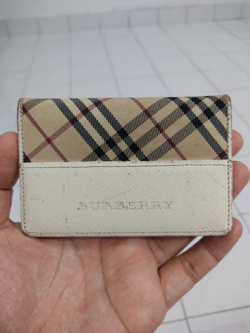 burberry womens card holder
