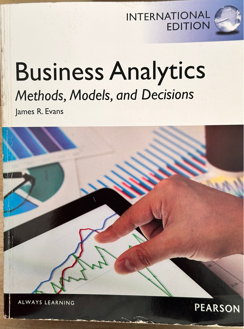 Business Analytics, Hobbies & Toys, Books & Magazines, Textbooks on ...