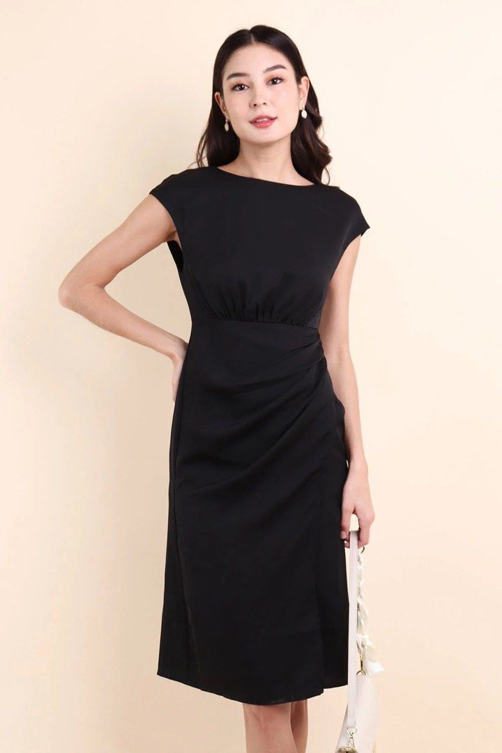 Boat neck sales work dress