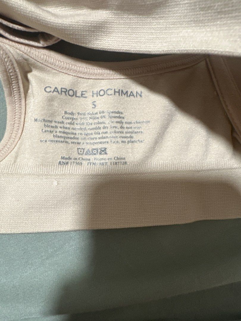 Carole Hochman seamless wirefree bras, Women's Fashion, New Undergarments &  Loungewear on Carousell