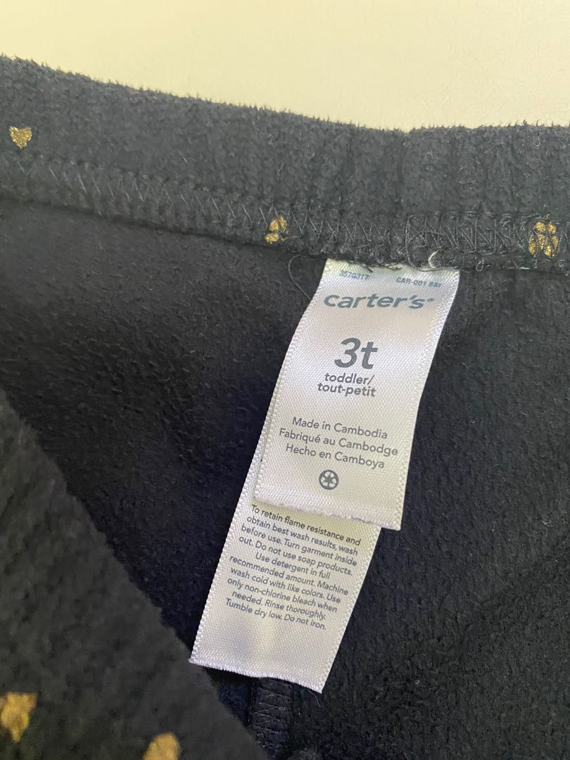 Carter s Fleece Bottom Leggings Babies Kids Babies Kids