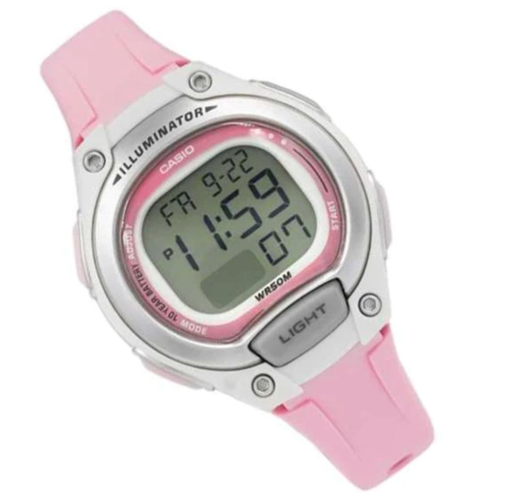Casio pink digital watch cheap