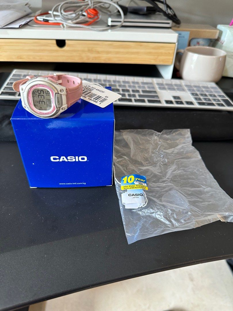 CASIO FEMALE PINK DIGITAL WATCH