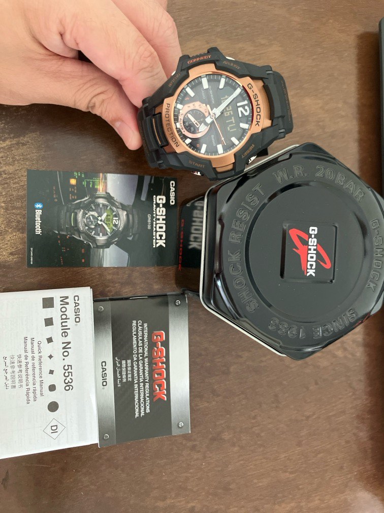 Casio G Shock Gravity Master GR B100 Module 5536 Men s Fashion