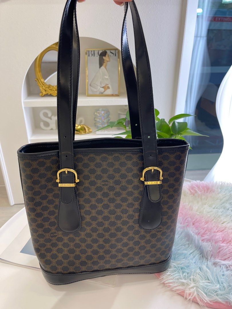 Celine Vintage Bucket Bag Luxury Bags Wallets on Carousell