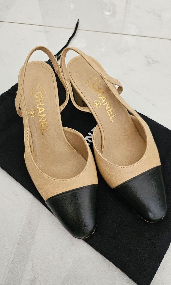 Chanel Two Tone Pumps