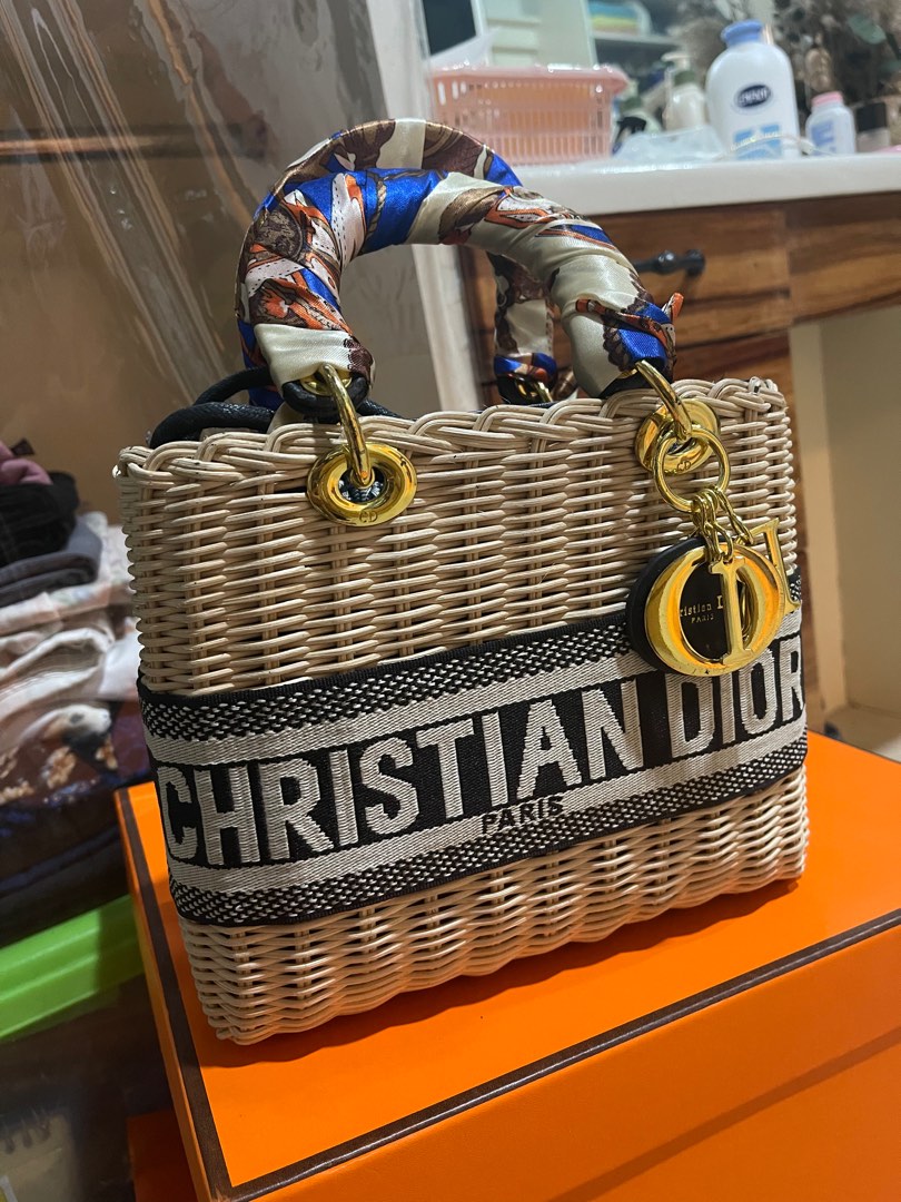 Christian Dior beach bag, Luxury, Bags & Wallets on Carousell