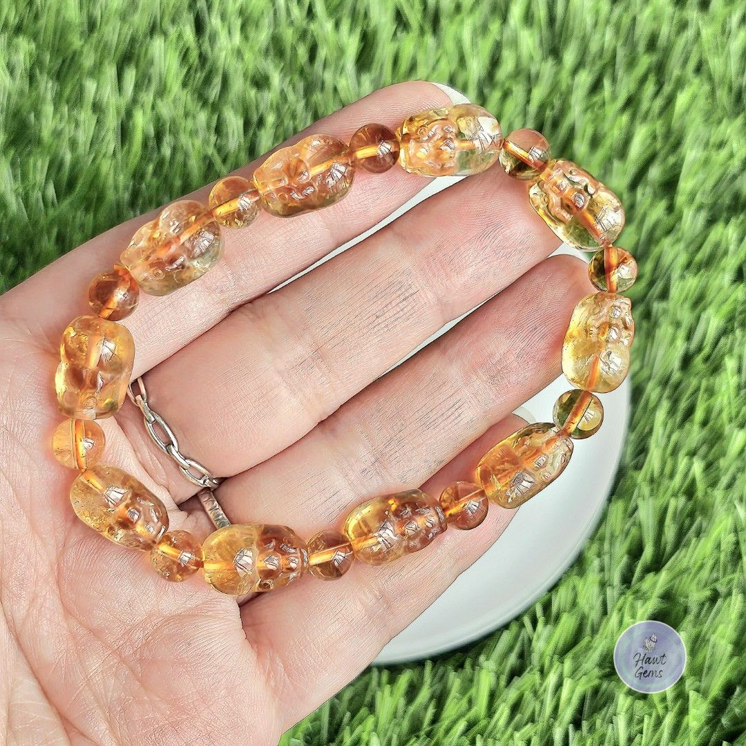 Citrine pixiu bracelet shop