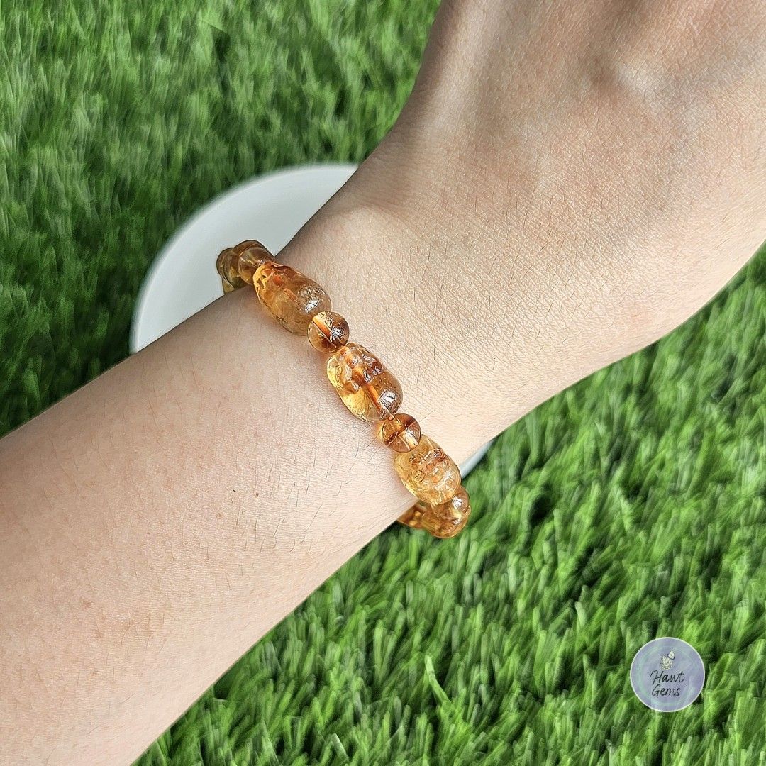 Citrine Pixiu Bracelet
