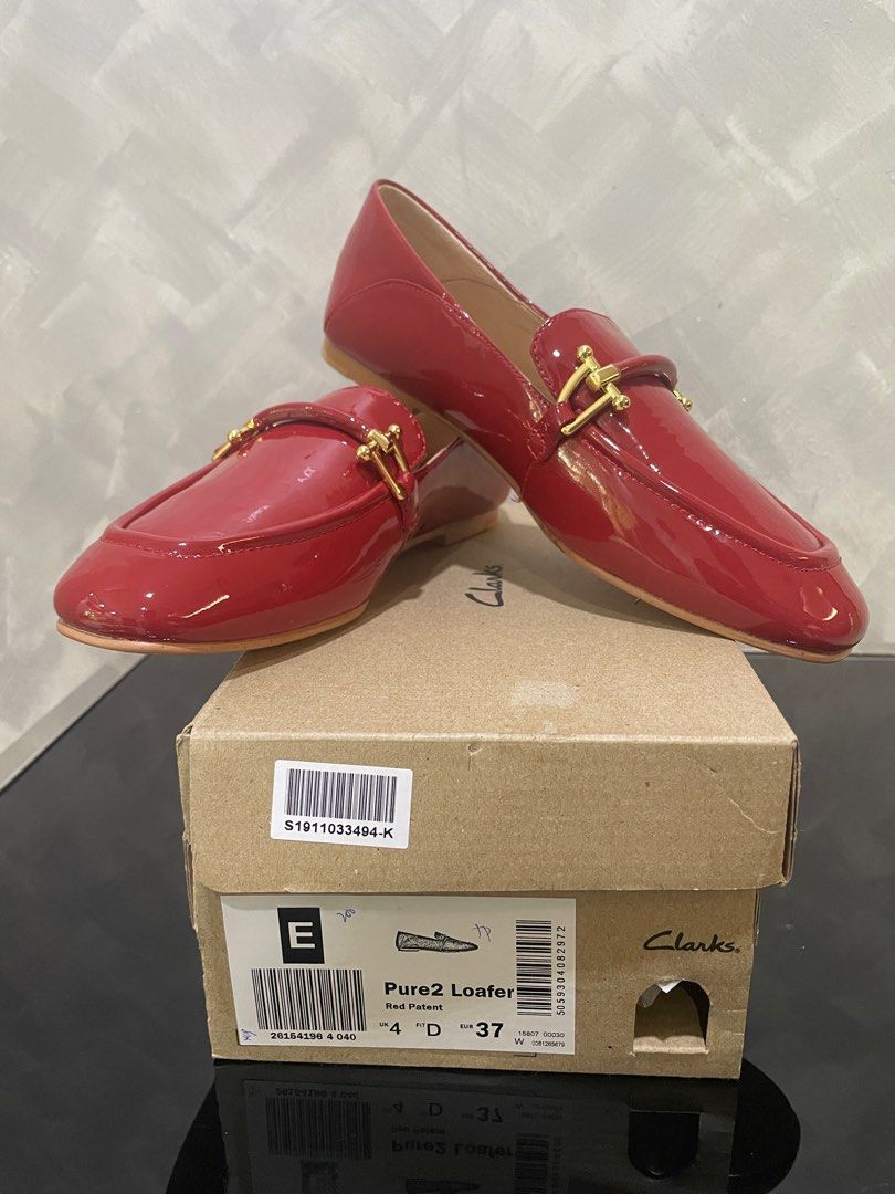 Clarks online flats clearance