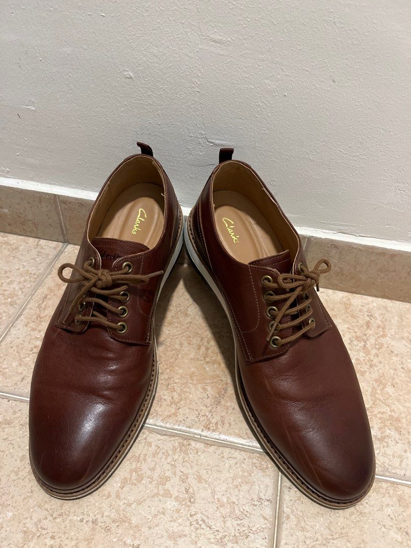 Mens leather shoes clarks outlet