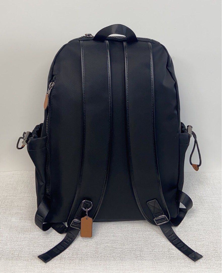 Coach backpack deals changing bag