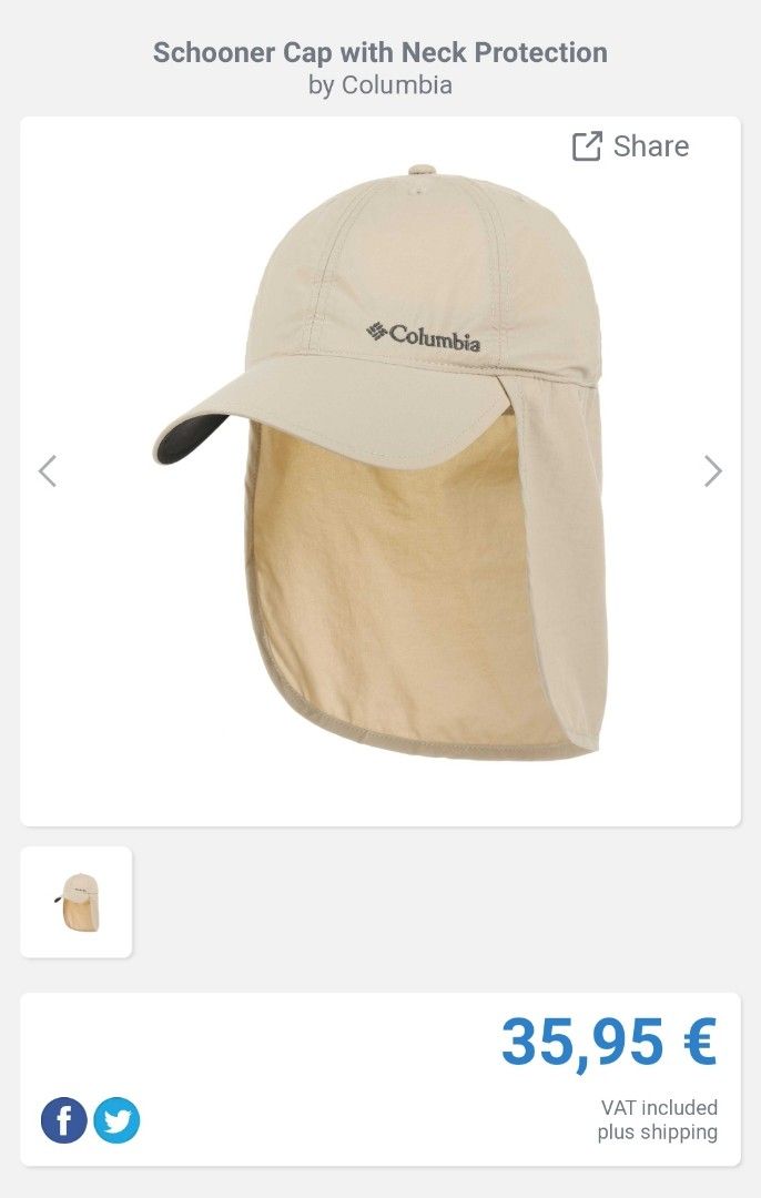 Columbia Omni Shade Sun Protection 50 UPF Rated Unisex BNWT, Men's Fashion,  Watches & Accessories, Caps & Hats on Carousell
