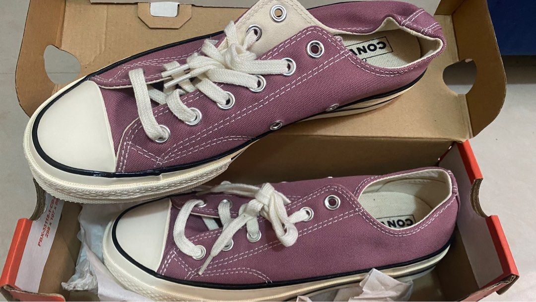 Converse all star chuck taylor size 24.5 39 pink rose pink dusty