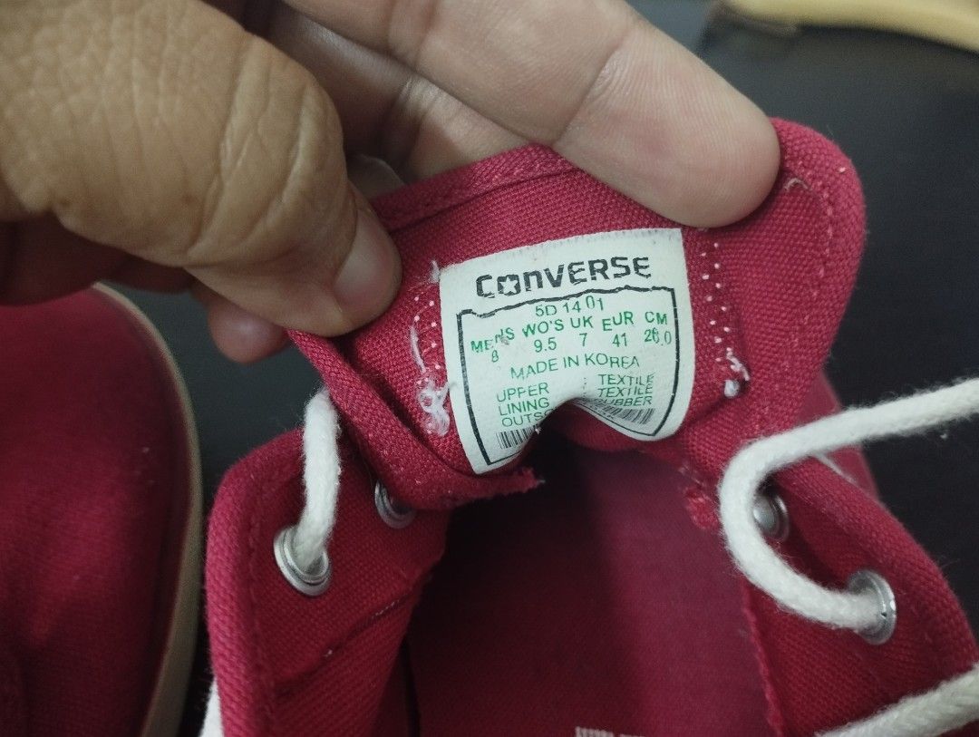 Converse All Star Merah 7UK