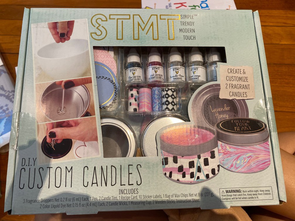 STMT DIY Positivity Candles