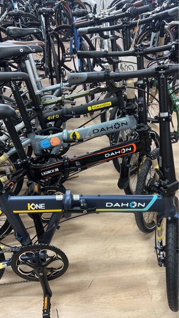 Dahon foldable bike d6 d7 d8 Mariner hit kone boardwalk