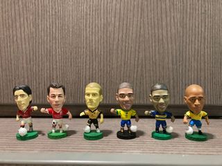 Figurine miniature de football Almeyda Corinthian 2001, base