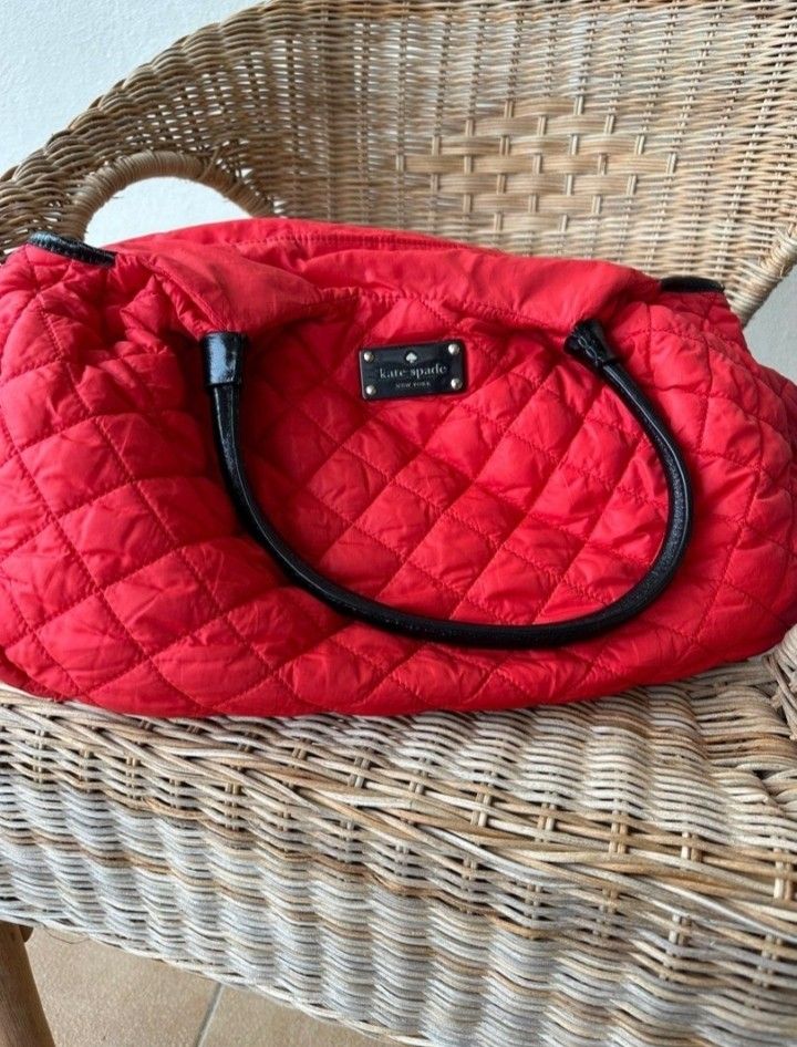 Kate spade clearance quilted diaper bag