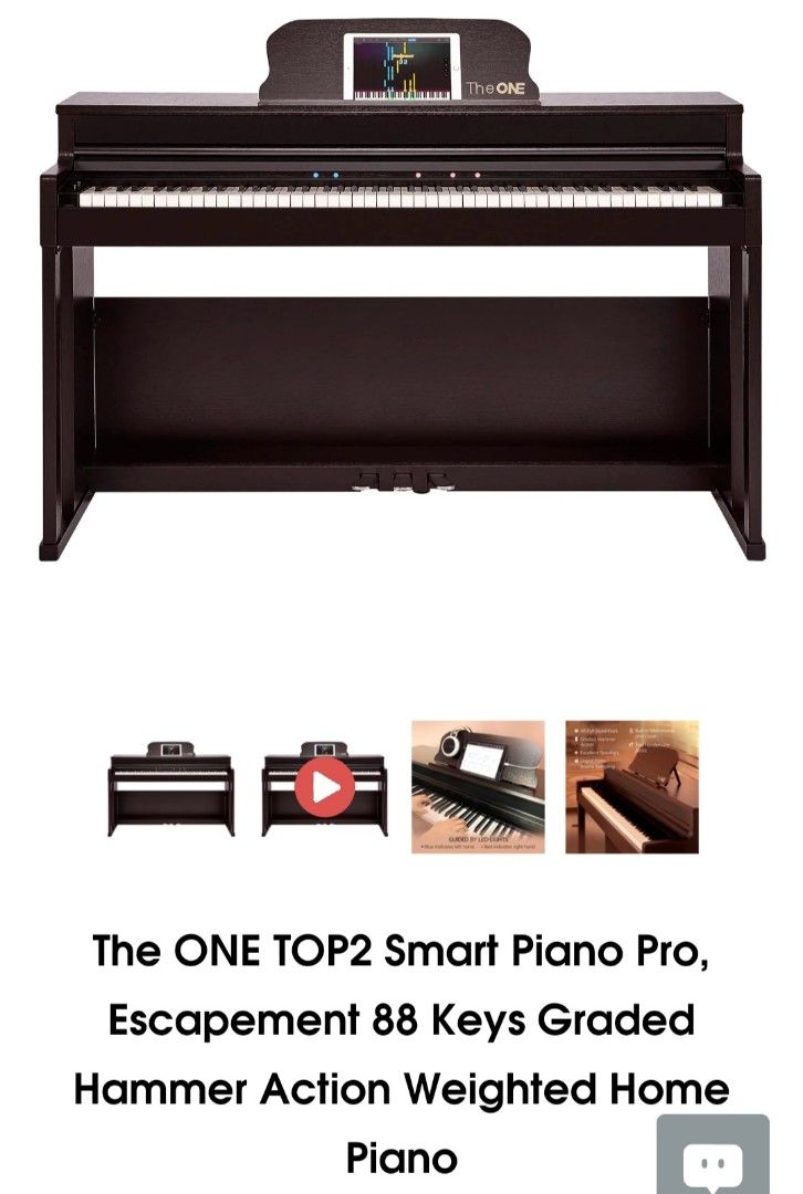 Digital piano with escapement deals