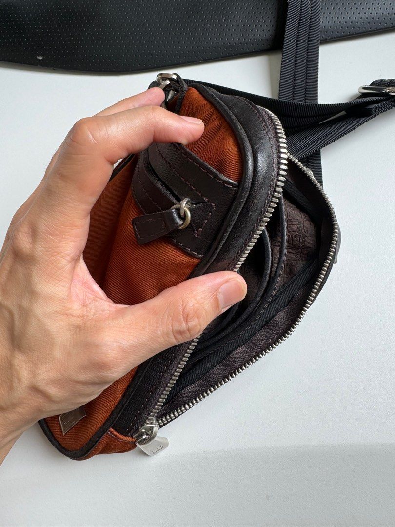 Dunhill small sling bag Men s Fashion Bags Sling Bags on Carousell
