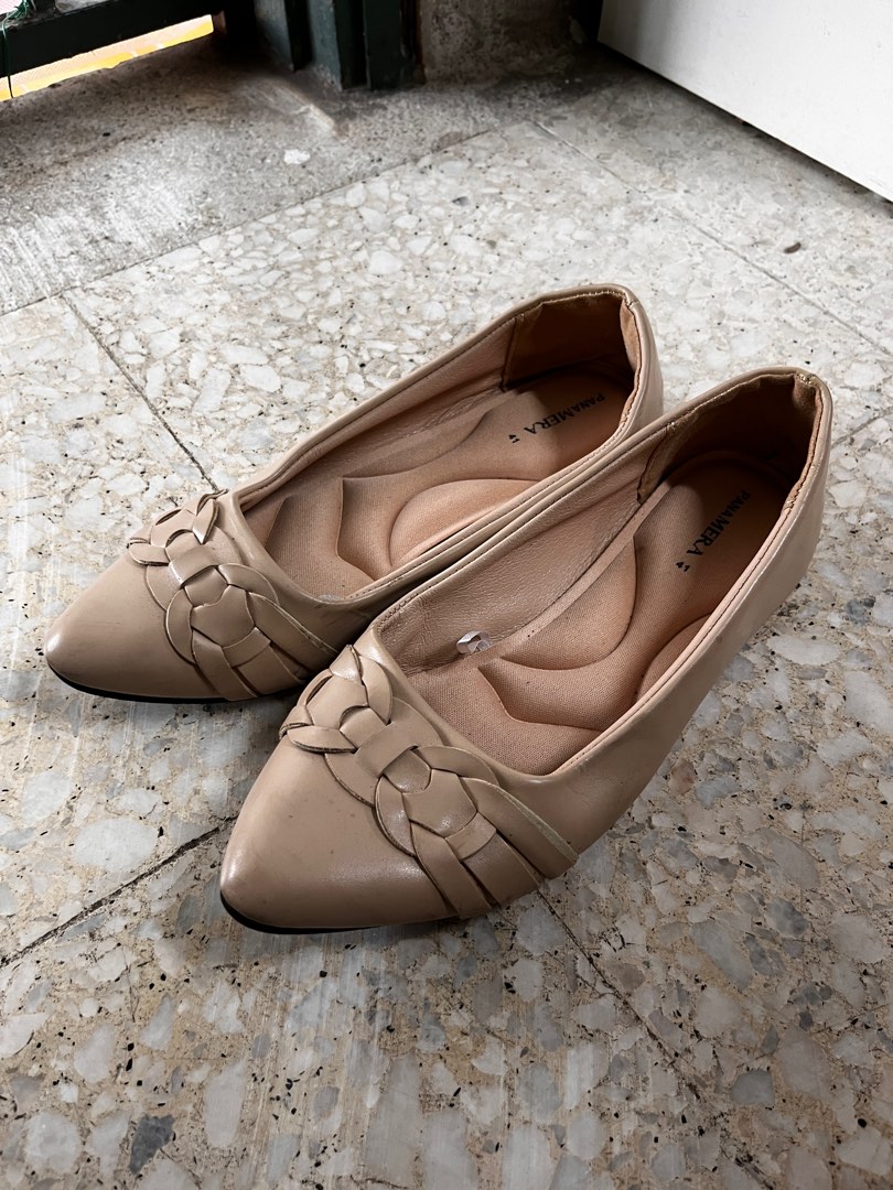 Dusty pink flats shop