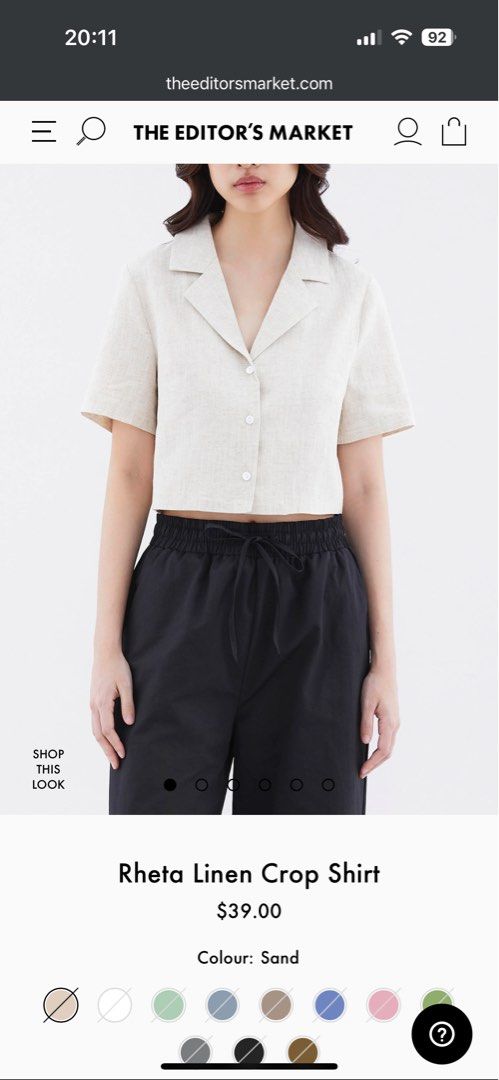 Shirt and outlet skirt market