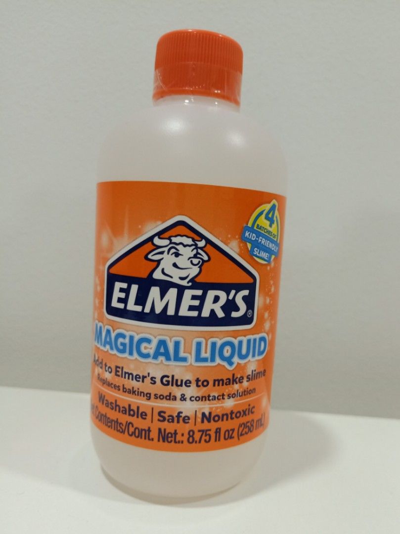 Elmer's Metallic Magical Liquid Glue Slime Activator, 8.75 oz.