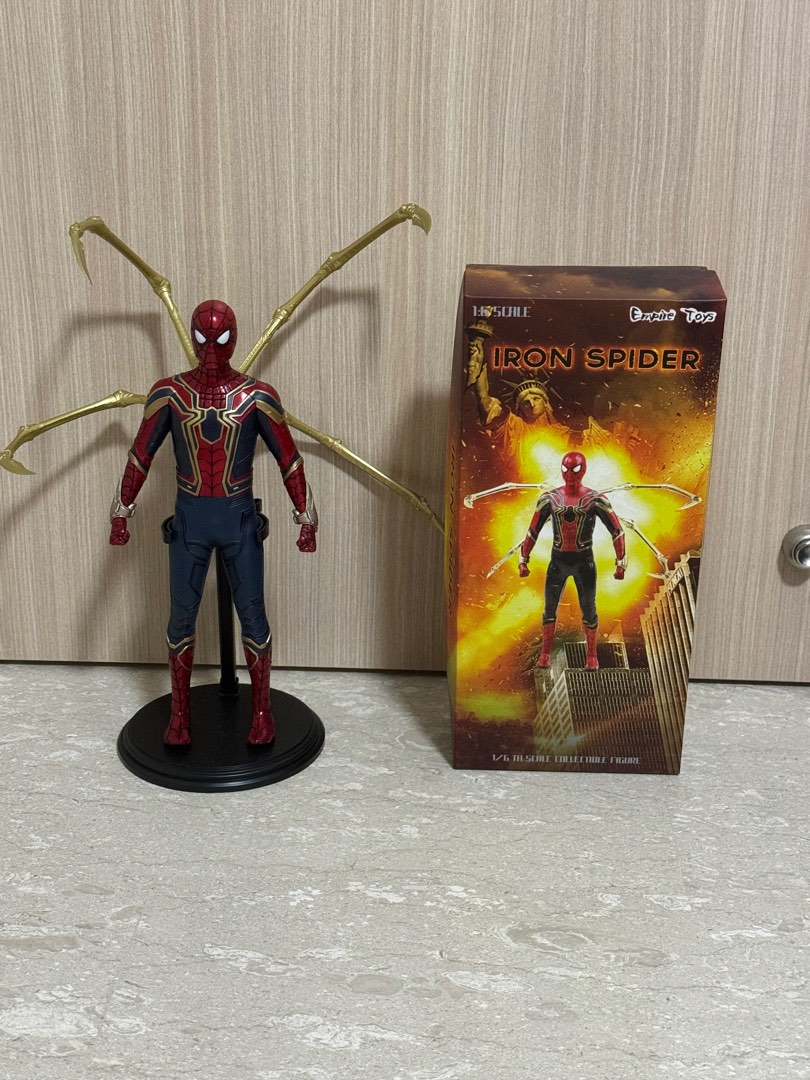 Empire toys iron spider clearance