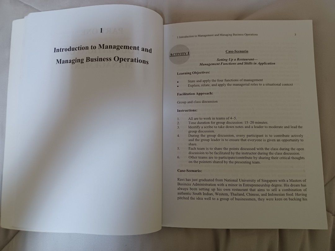 Experiential and active learning handbook for management principles ...