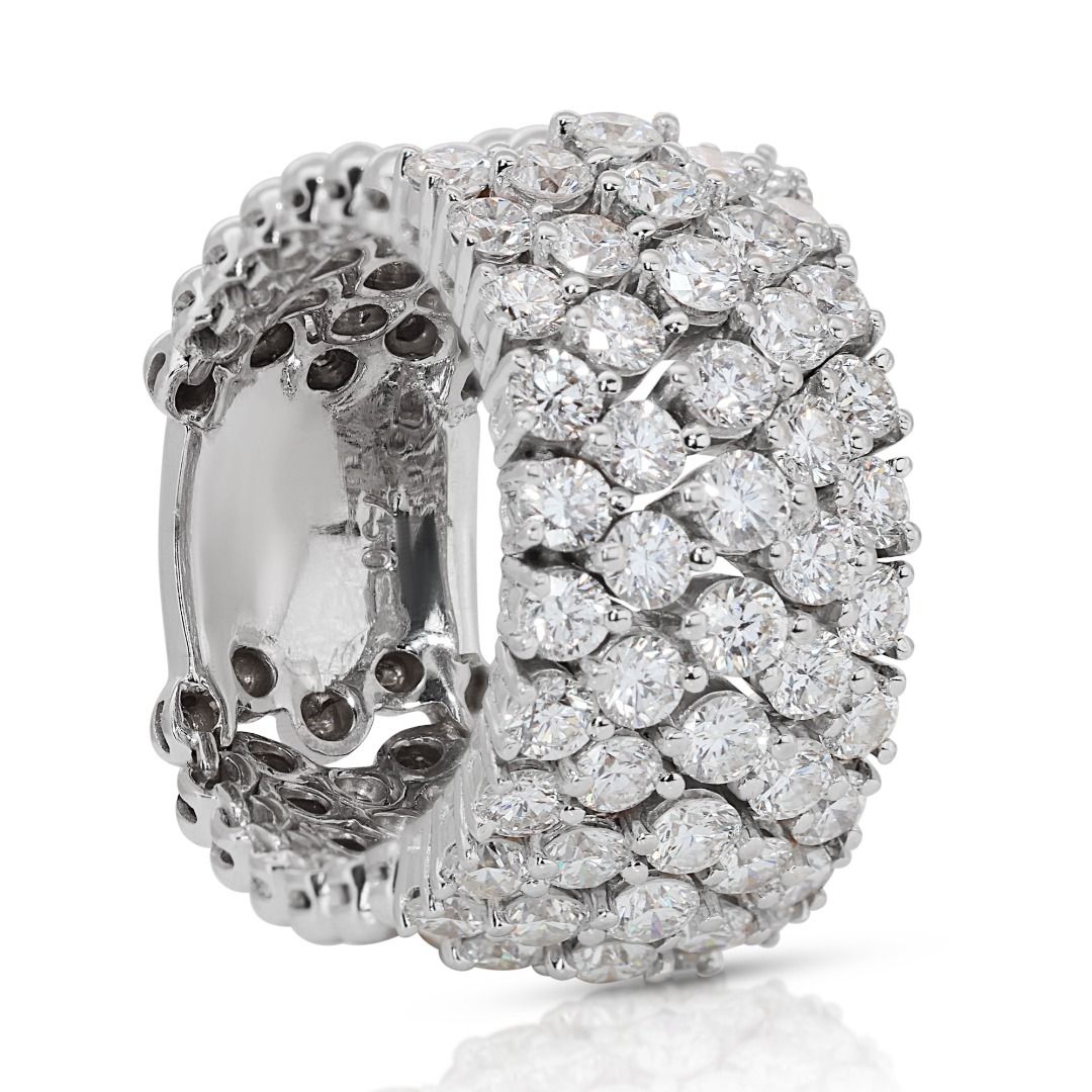 White gold dome ring sale