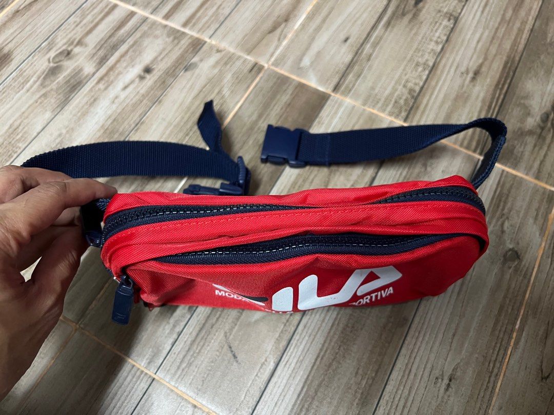 Fila pouch bag Men s Fashion Bags Belt bags Clutches and